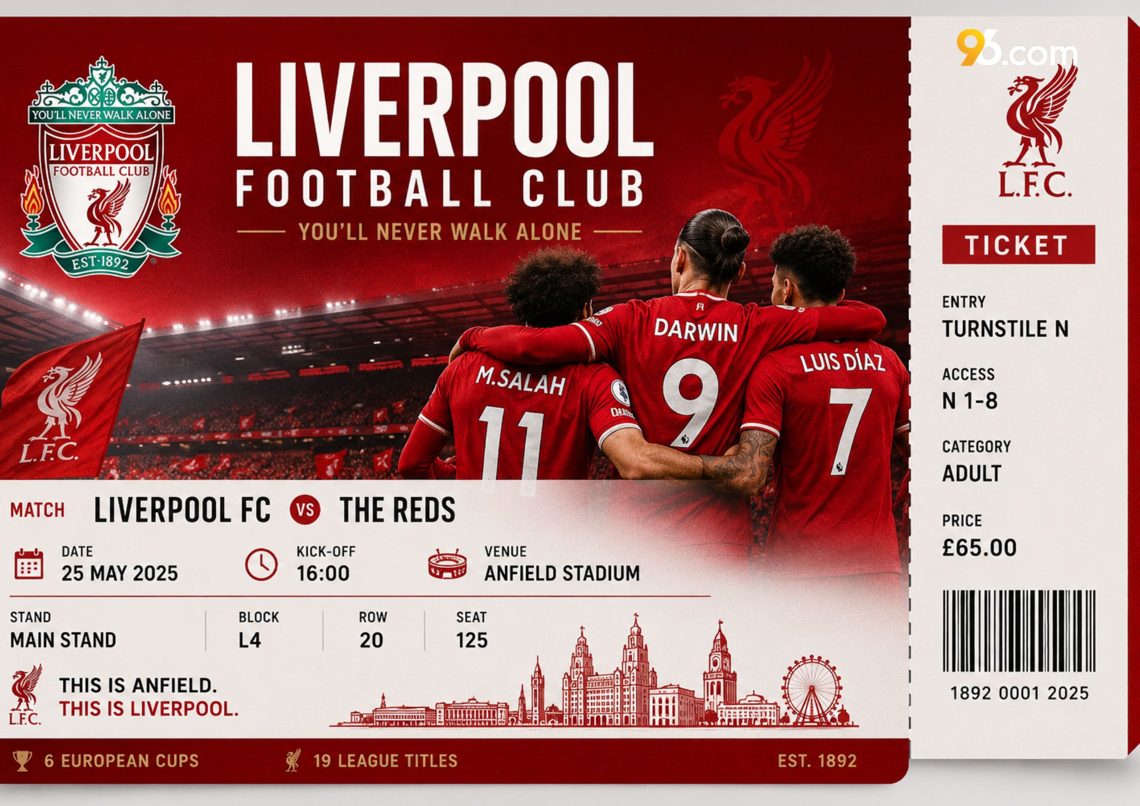 Liverpool Football Tickets: Anfield Guide, Prices & How to Buy