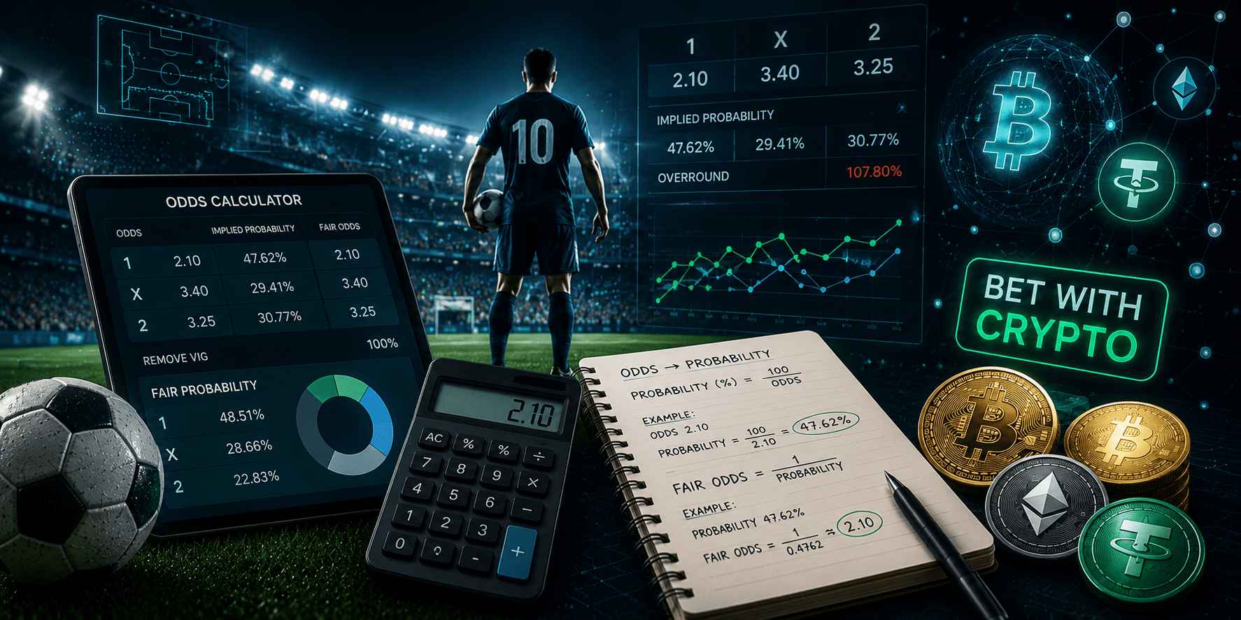 Football Odds Calculator: How to Read, Convert and Calculate Football Betting Odds