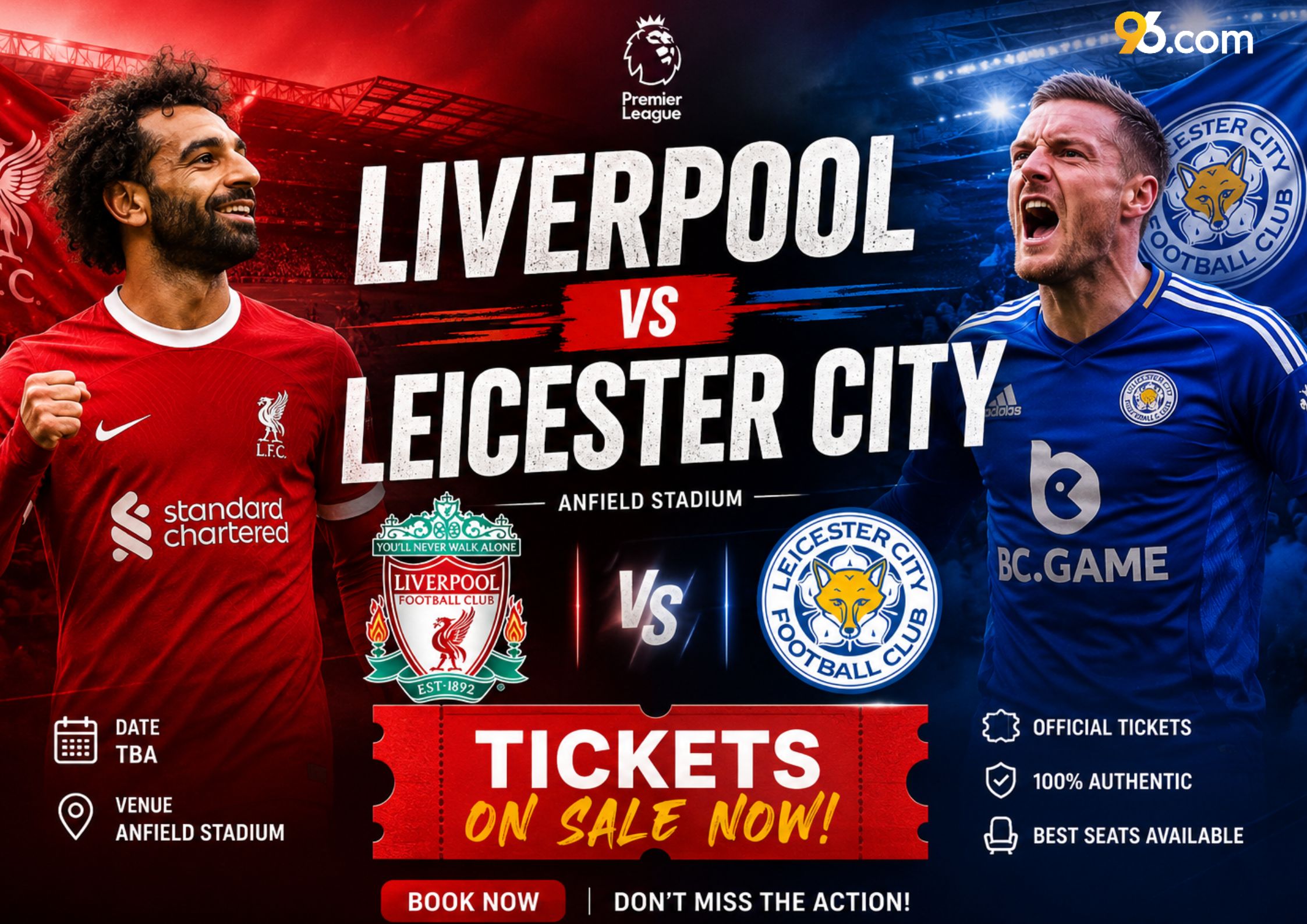 Liverpool vs Leicester City Tickets: Fixture History & Anfield Guide