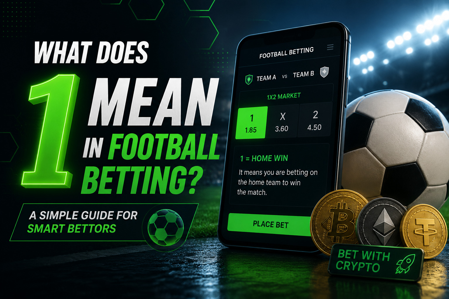What Does 1 Mean in Football Betting?