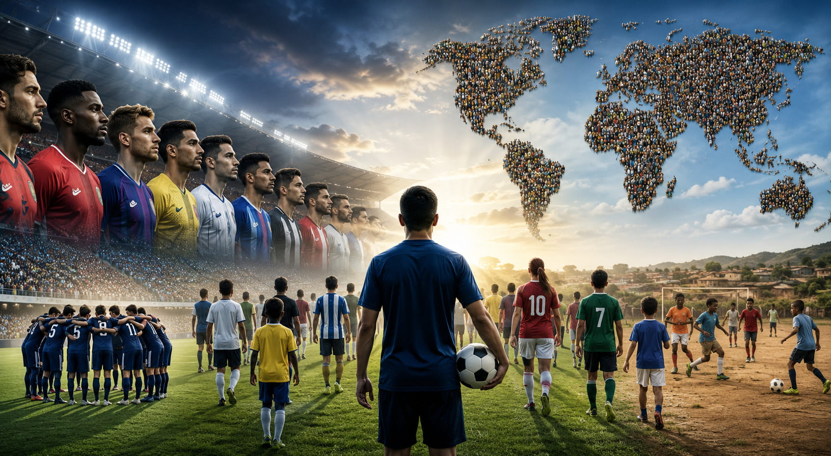 Total Players in Football: From Matchday Squads to 270 Million Worldwide