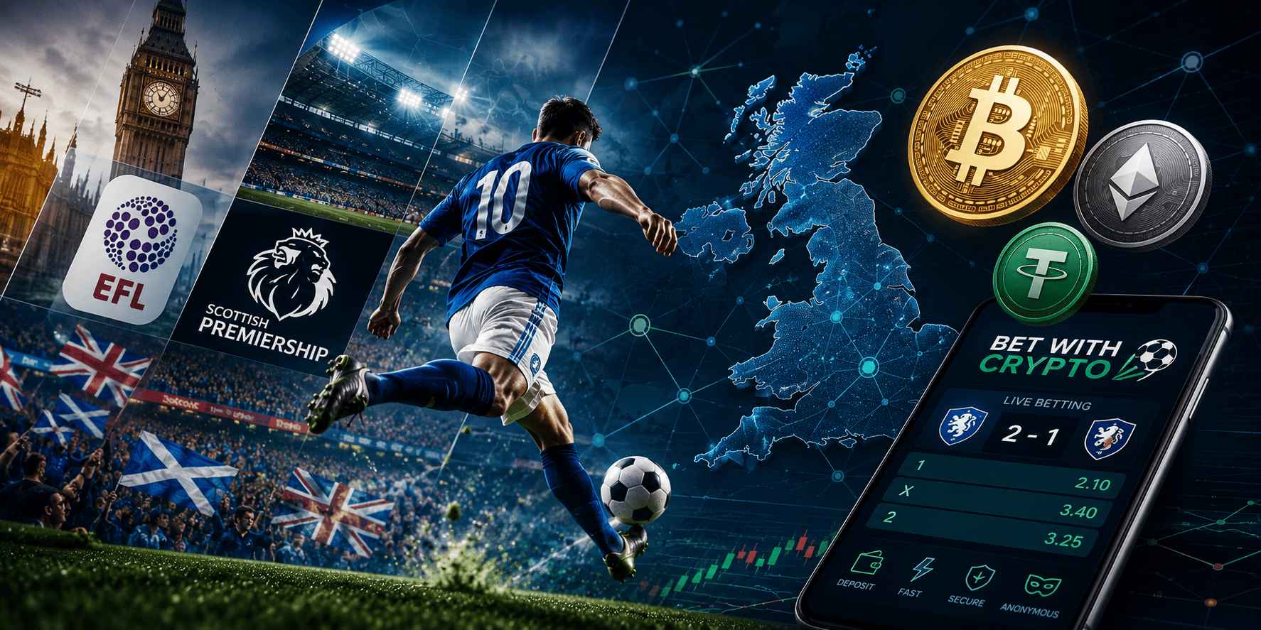 British Football League: A Complete Guide to the EFL, Scottish Premiership and Betting
